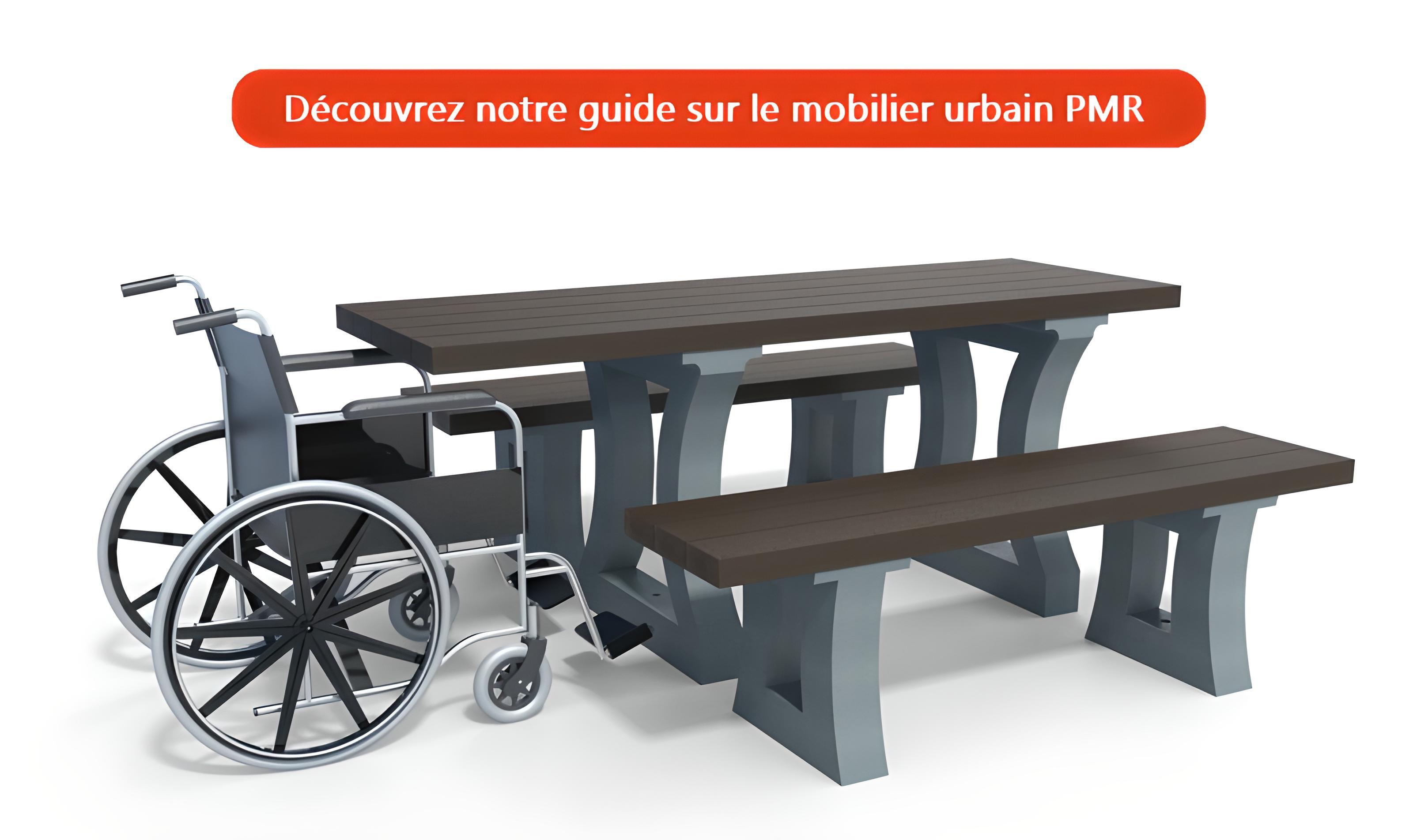 table pique nique pmr